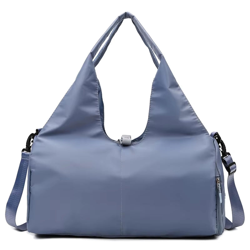 Sport Gym Bag Women Outdoor Waterproof Separate Space for Shoes Weeks Travel Duffel Bag for Swimming Leisure Travel Bag
