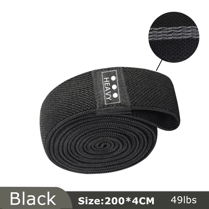 Fitness Long Resistance Bands Workout Fabric Elastic Booty Bands Set Pull up Woman Assist Leg Exercise Gym Equipment for Home