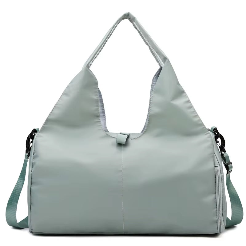 Sport Gym Bag Women Outdoor Waterproof Separate Space for Shoes Weeks Travel Duffel Bag for Swimming Leisure Travel Bag