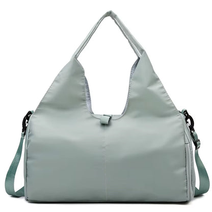 Sport Gym Bag Women Outdoor Waterproof Separate Space for Shoes Weeks Travel Duffel Bag for Swimming Leisure Travel Bag