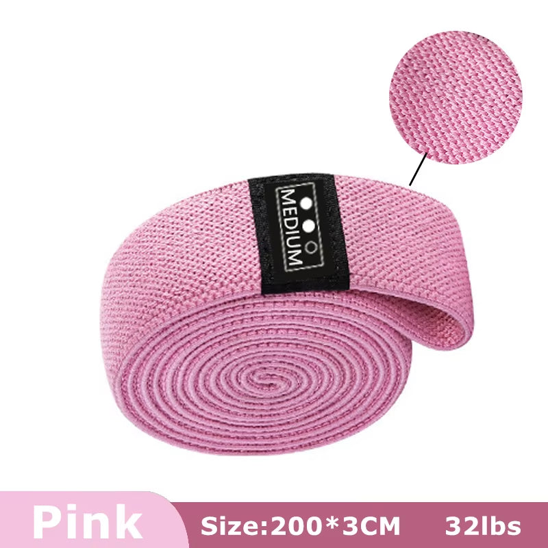 Fitness Long Resistance Bands Workout Fabric Elastic Booty Bands Set Pull up Woman Assist Leg Exercise Gym Equipment for Home