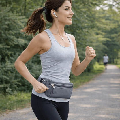 Xgear Fitness Waterproof Fanny Pack for Running and Travel