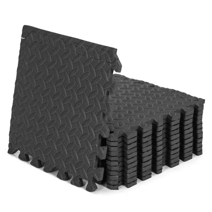Extra Thick Puzzle Exercise Mat Interlocking Foam Mats 12/24-Pack