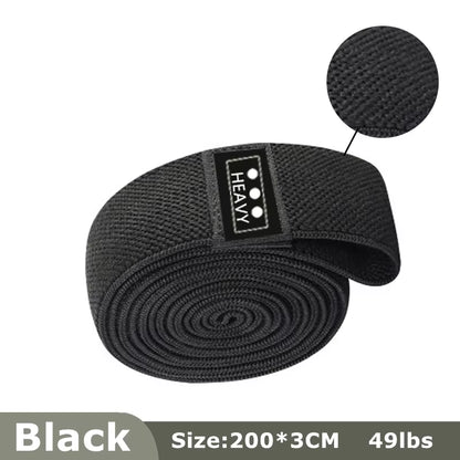 Fitness Long Resistance Bands Workout Fabric Elastic Booty Bands Set Pull up Woman Assist Leg Exercise Gym Equipment for Home