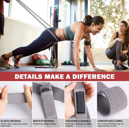 Fitness Long Resistance Bands Workout Fabric Elastic Booty Bands Set Pull up Woman Assist Leg Exercise Gym Equipment for Home