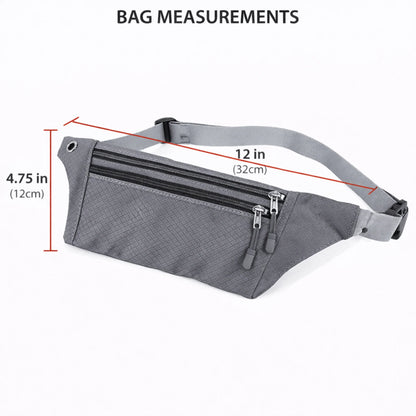 Xgear Fitness Waterproof Fanny Pack for Running and Travel